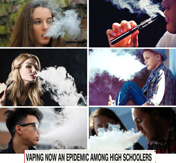 Teens vaping